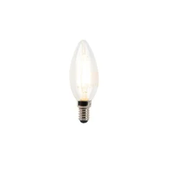 LUEDD E14 dimmbare LED Filament Kerzenlampe B35 3W 250 lm 2700K