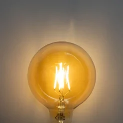 LUEDD E27 Dimmbare LED Gold G125 5W 450lm 3000K