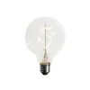 LUEDD E27 dimmbare LED Spiral Filament G95 4W 270lm 2700K
