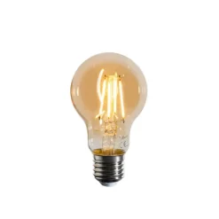 LUEDD E27 Dimmbare LED-Glühbirne A60 Amber 4,5W 420 lm 2200K