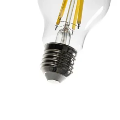 LUEDD E27 Dimmbare LED-Glühbirne A60 Klar 7,2W 1521 lm 3000K