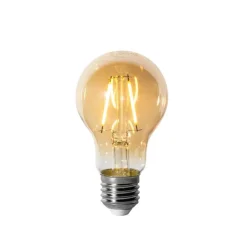 LUEDD E27 Dimmbare LED-Glühbirne A60 Gold 3W 250 lm 2200K