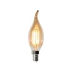 LUEDD E14 Dimmbare LED-Glühbirne BXS35 Gold 4W 450 lm 2200K