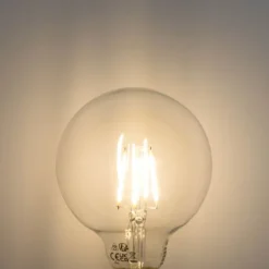 LUEDD E27 dimmbare LED-Glühbirne G95 5W 450lm 3000K