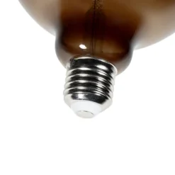 LUEDD E27 Dimmbare LED-Glühbirne G125 Braun 4W 120 lm 1800K