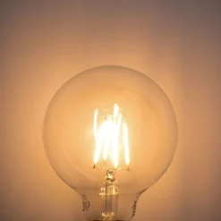 LUEDD E27 dimmbare LED-Glühbirne G95 5W 450lm 2200K