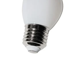 LUEDD E27 Dimmbare LED-Glühbirne P45 Opalglas 3W 250 lm 2200K