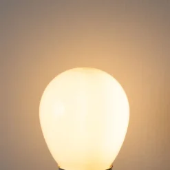 LUEDD E27 Dimmbare LED-Glühbirne P45 Opalglas 3W 250 lm 2200K