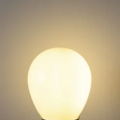 LUEDD E27 Dimmbare LED-Glühbirne P45 Opalglas 3W 250 lm 3000K