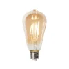 LUEDD E27 Dimmbare LED-Glühbirne ST64 Gold 5W 450 lm 2700K