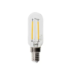 LUEDD E14 Dimmbare LED-Glühbirne T26 Kühlschrank 2W 200 lm 2700K