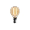 LUEDD E14 Dimmbare LED-Glühbirnen G45 Gold 4W 330 lm 2100K