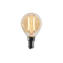 LUEDD E14 Dimmbare LED-Glühbirnen G45 Gold 4W 330 lm 2100K