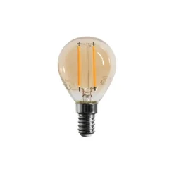 LUEDD E14 Dimmbare LED-Glühbirnen G45 Gold 4W 330 lm 2100K