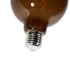 LUEDD E27 Dimmbare LED-Glühbirnen G95 Braun 4W 120 lm 1800K