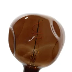 LUEDD E27 Dimmbare LED-Glühbirnen T125 Braun 4W 120 lm 1800K