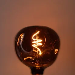 LUEDD E27 Dimmbare LED-Glühbirnen T125 Braun 4W 120 lm 1800K