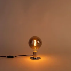 LUEDD E27 dimmbare LED-Glühfadenlampe G125 rauchfarben 4W 120 lm 1800K