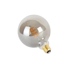 LUEDD E27 dimmbare LED-Glühfadenlampe G125 rauchfarben 4W 120 lm 1800K
