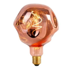 Calex E27 dimmbare LED-Lampe G125 rosa 4W 70 lm 1800K
