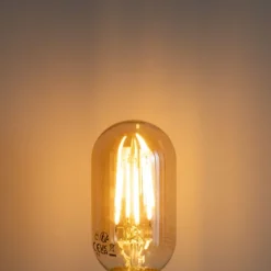 LUEDD E27 dimmbare LED-Lampe Gold T45 4W 300 lm 2200K