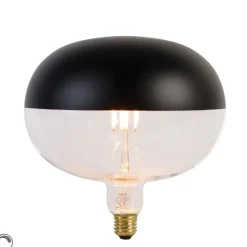 Calex E27 dimmbare LED-Lampe Kopfspiegel schwarz 6W 360 lm 1800K