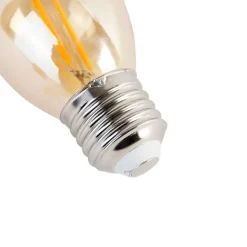 LUEDD E27 dimmbare LED-Lampe P45 goldline 3.5W 330 lm 2100K