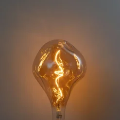 LUEDD E27 Dimmbare LED-Lampe Spiralfilament PS160 Amber 6W 340 lm 1800K