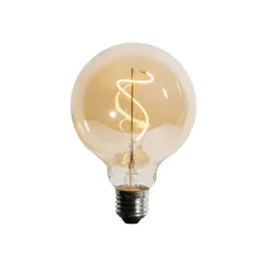 LUEDD E27 dimmbare LED-Spirale Filament G95 4W 270lm 2700K