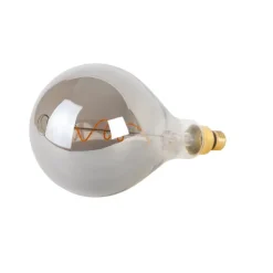 LUEDD E27 dimmbare LED-Spiralfadenlampe A165 Rauch 4W 120 lm 1800K