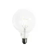 LUEDD E27 dimmbare LED-Spiral-Glühfadenlampe G125 5W 450lm 2200K