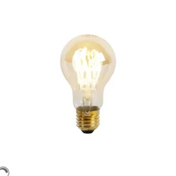 LUEDD E27 dimmbare LED-Spirallampe A60 Goldline 4W 270 lm 2200K