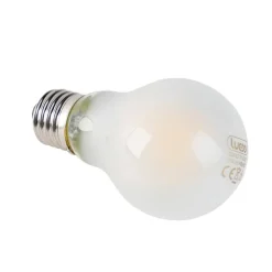 LUEDD E27 dimmbares LED-Filament A60 Opalglas 7W 806 lm 2700K