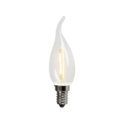 LUEDD E14 LED-Filament-Kerzenlampe BXS35 1W 100LM 2200K