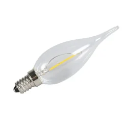LUEDD E14 LED-Filament-Kerzenlampe BXS35 1W 100LM 2200K
