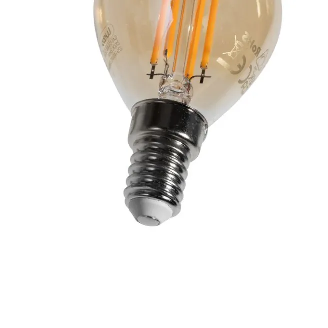 LUEDD E14 LED-Glühbirne G45 Gold 2W 180 lm 2100K