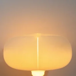 LUEDD E27 LED-Glühbirne P215 Weiß 3,4W 150lm 1800K