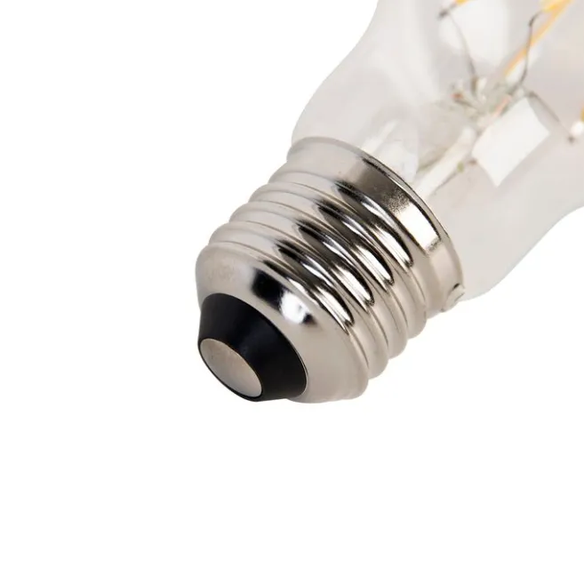 LUEDD E27 LED-Lampe Filament A60 Hell-Dunkel-Sensor 4W 470lm 2700K