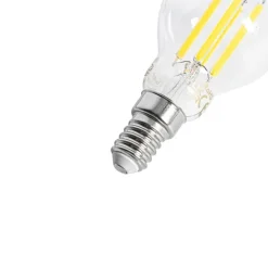 LUEDD E14 LED-Lampe P45 klar 2,2W 470 lm 2700K