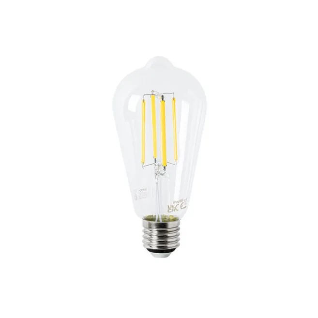 LUEDD E27 LED-Lampe ST64 klar 2,2W 470 lm 2700K