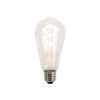 LUEDD E27 LED-Lampe Wendelfaden ST64 5W 400 lm 2200K