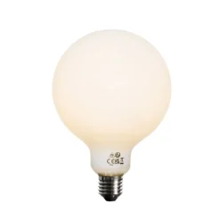 LUEDD E27 3-Stufen dimmbare LED-Glühbirne Opal G125 4W 450lm 2700K