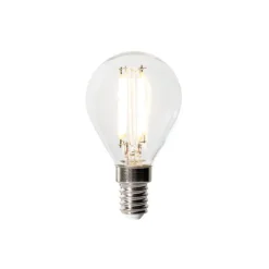 LUEDD E14 3-Stufen-Dimmbare LED-Glühbirne P45 Klar 5W 470 lm 3000K
