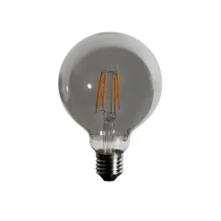 LUEDD E27 3-Stufen-Dimmbare LED-Glühbirne Rauch G95 4W 200 lm 1900K