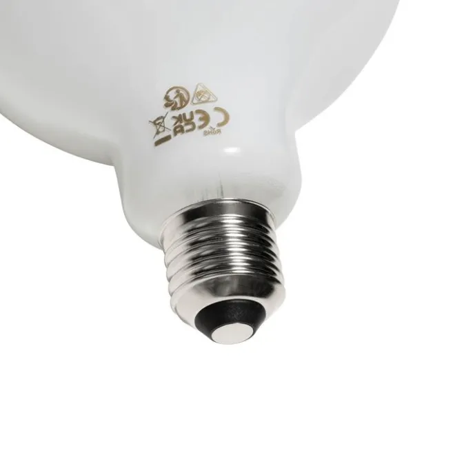 LUEDD E27 3-Stufen-dimmbare LED-Glühbirne Opal G125 4W 450lm 3000K