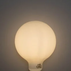 LUEDD E27 3-Stufen-dimmbare LED-Glühbirne Opal G125 4W 450lm 3000K