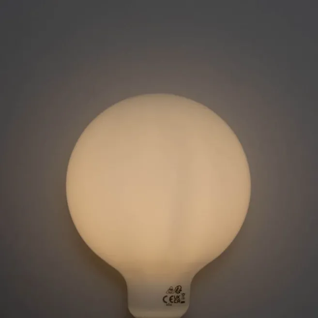 LUEDD E27 3-Stufen-dimmbare LED-Glühbirne Opal G125 4W 450lm 3000K