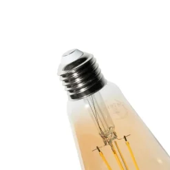 LUEDD E27 3-Stufen-Dimmbare LED-Glühbirne ST64 Gold 6W 700 lm 2700K