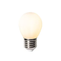 LUEDD E27 3-Stufen-Dimmbare LED-Glühbirne P45 Opalglas 5W 470 lm 2700K