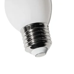 LUEDD E27 3-Stufen-Dimmbare LED-Glühbirne P45 Opalglas 5W 470 lm 2700K